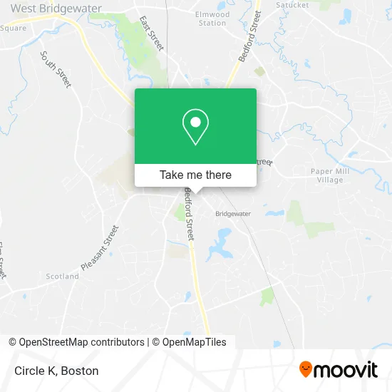 Circle K map