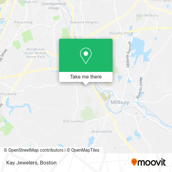 Kay Jewelers map