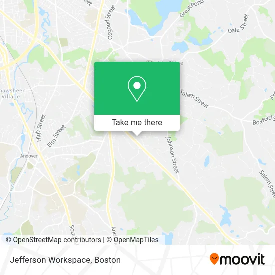 Jefferson Workspace map