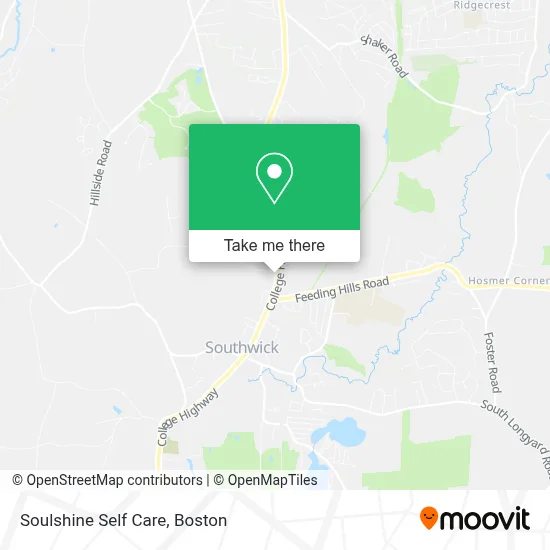 Soulshine Self Care map