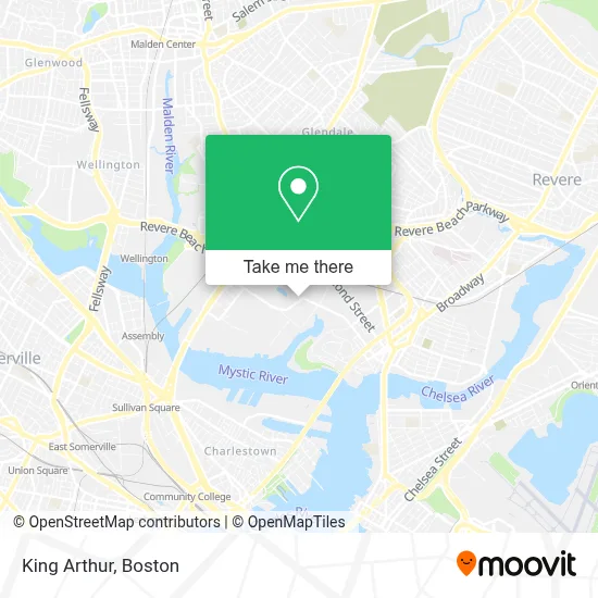 King Arthur map