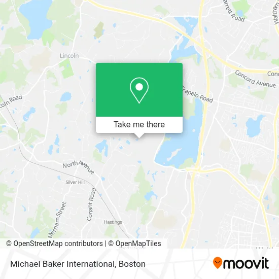 Michael Baker International map
