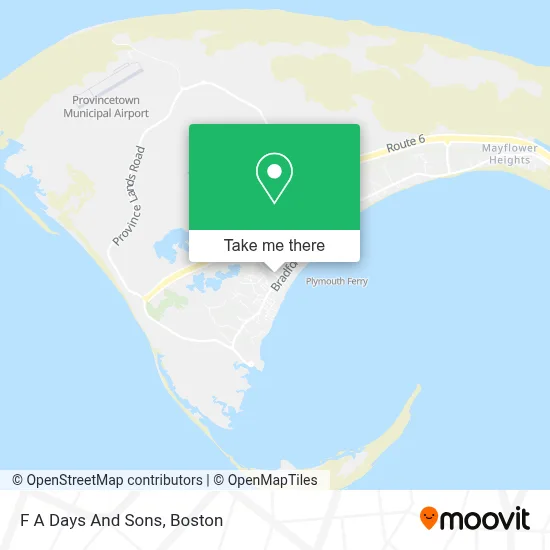 F A Days And Sons map