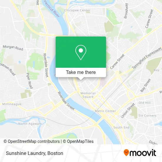 Sunshine Laundry map