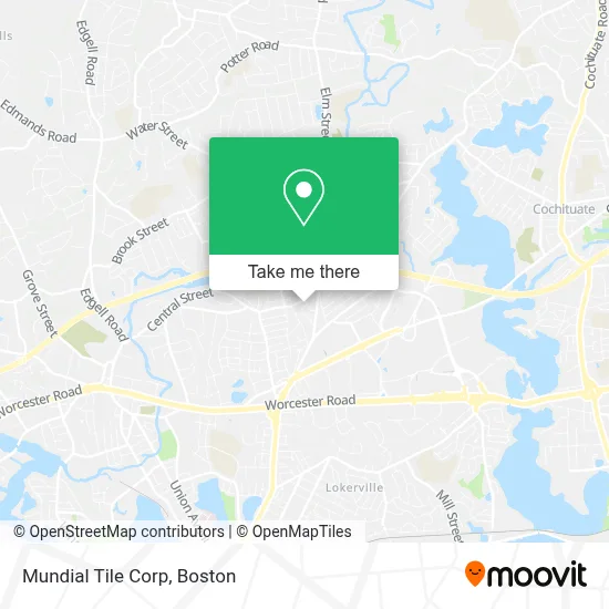 Mundial Tile Corp map