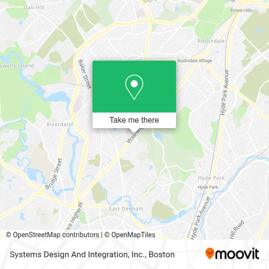 Systems Design And Integration, Inc. map