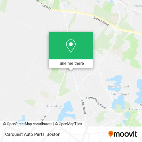 Carquest Auto Parts map