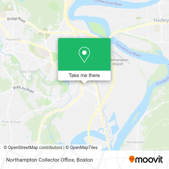 Northampton Collector Office map