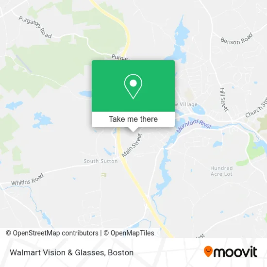 Walmart Vision & Glasses map