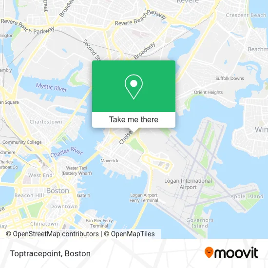 Toptracepoint map