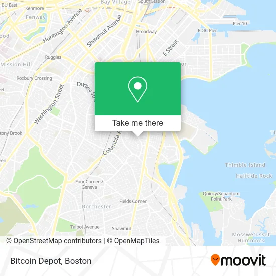 Bitcoin Depot map