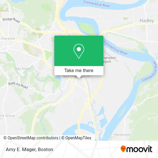 Amy E. Mager map