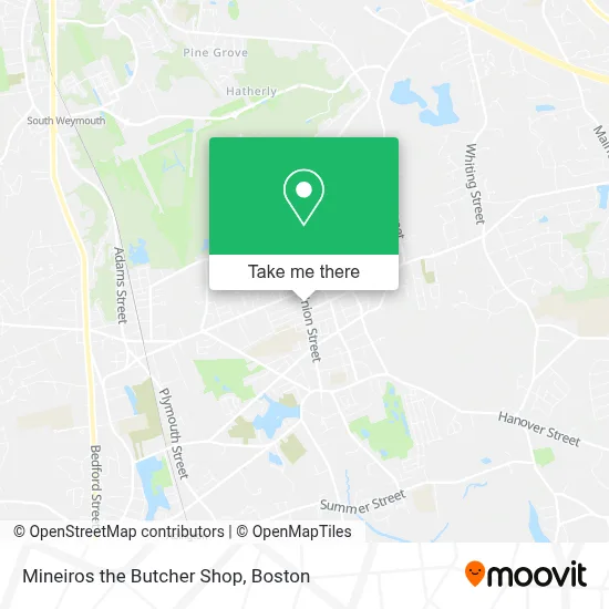 Mineiros the Butcher Shop map