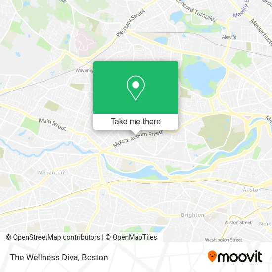 The Wellness Diva map