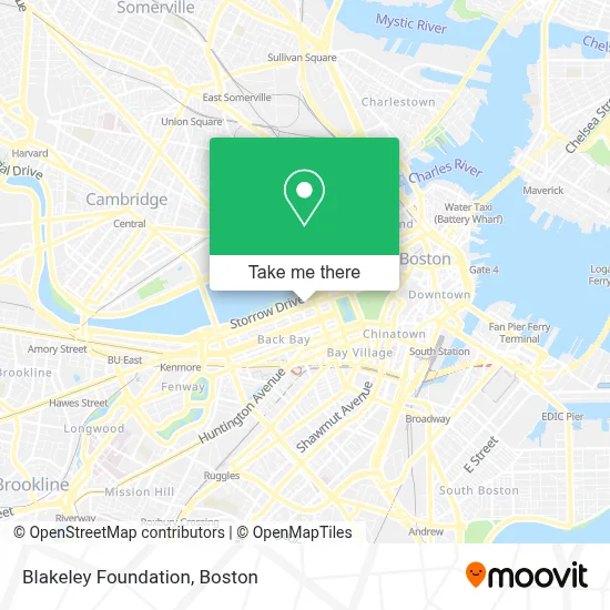 Blakeley Foundation map