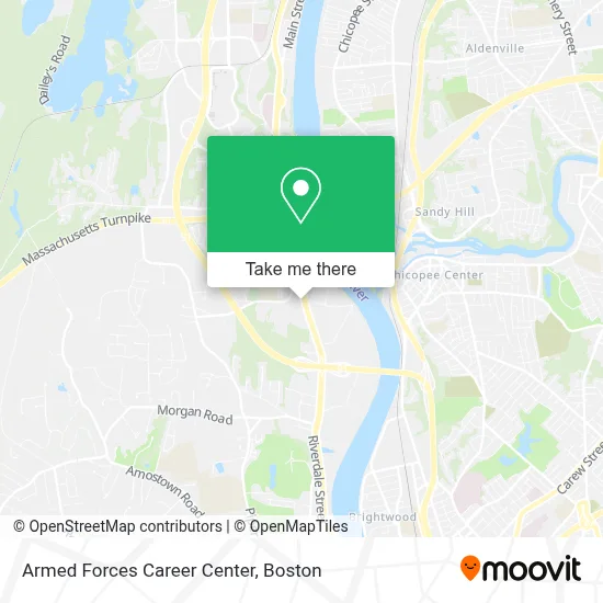Armed Forces Career Center map