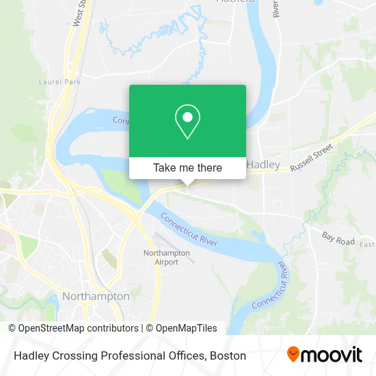 Hadley Crossing Professional Offices map
