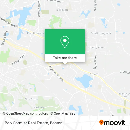 Bob Cormier Real Estate map