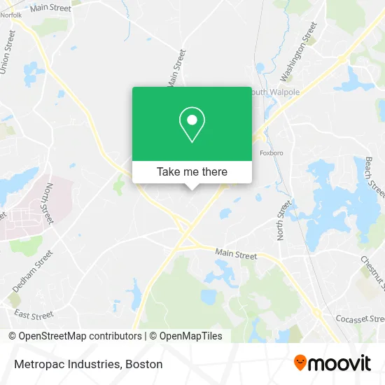Metropac Industries map