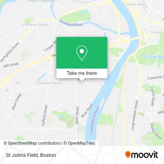 St Johns Field map