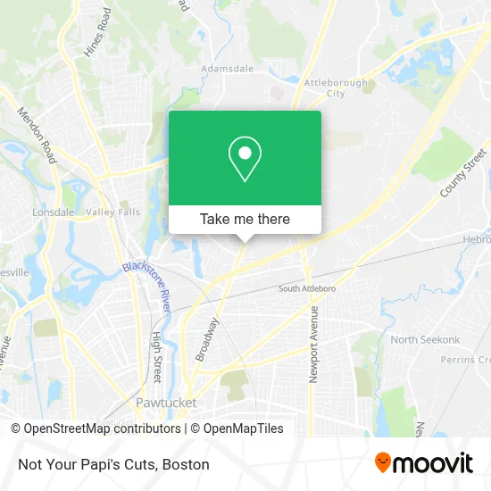 Not Your Papi's Cuts map