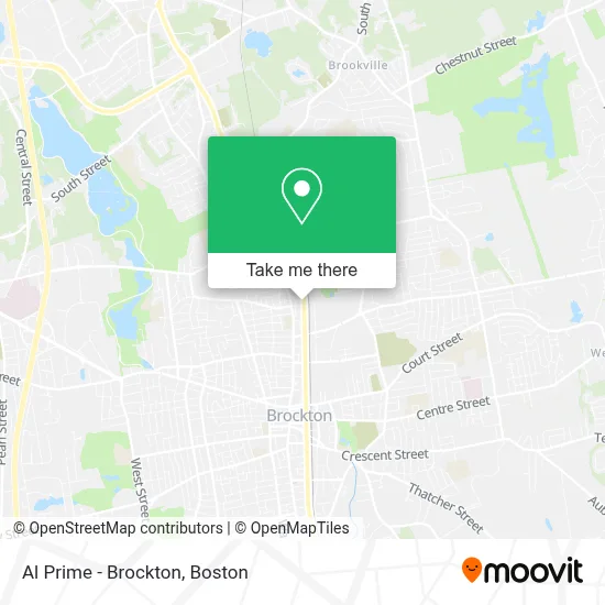 Al Prime - Brockton map