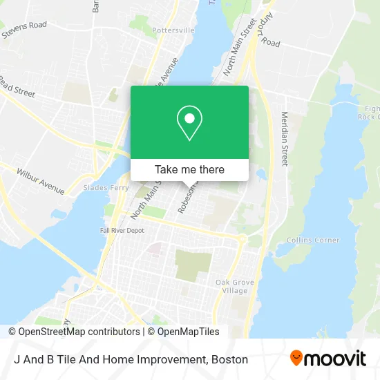 J And B Tile And Home Improvement map