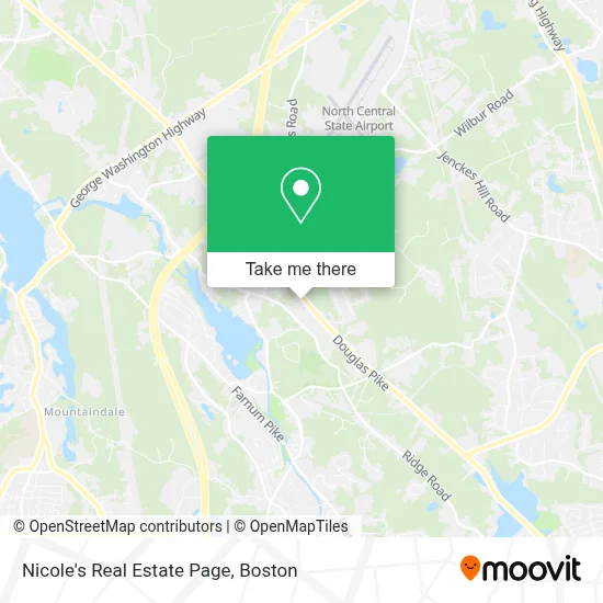 Nicole's Real Estate Page map