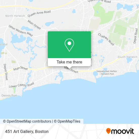 451 Art Gallery map