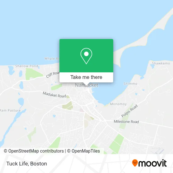 Tuck Life map