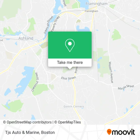 Tjs Auto & Marine map