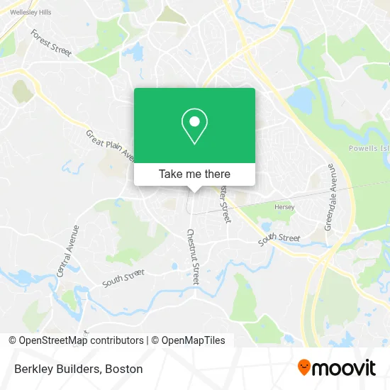 Berkley Builders map