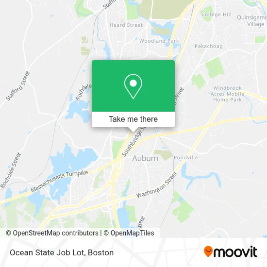 Ocean State Job Lot map