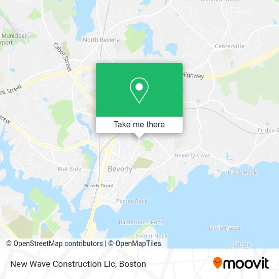 New Wave Construction Llc map