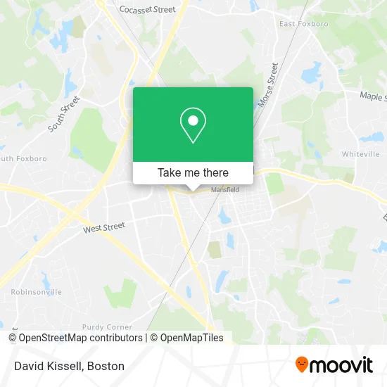 David Kissell map