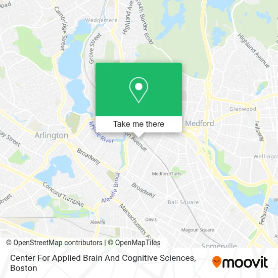 Center For Applied Brain And Cognitive Sciences map