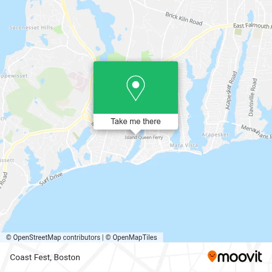 Coast Fest map