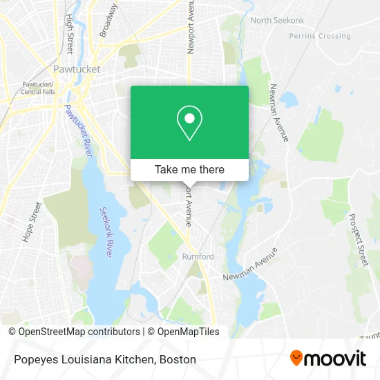 Popeyes Louisiana Kitchen map