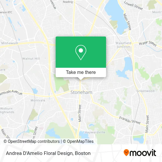 Andrea D'Amelio Floral Design map