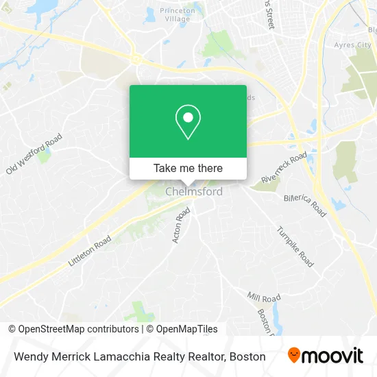 Wendy Merrick  Lamacchia Realty Realtor map