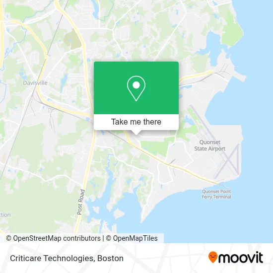 Criticare Technologies map