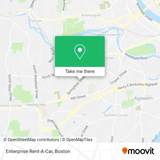 Enterprise Rent-A-Car map