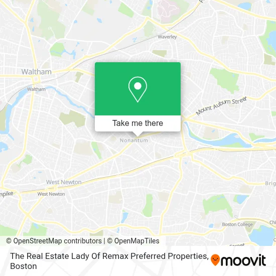 The Real Estate Lady Of Remax Preferred Properties map