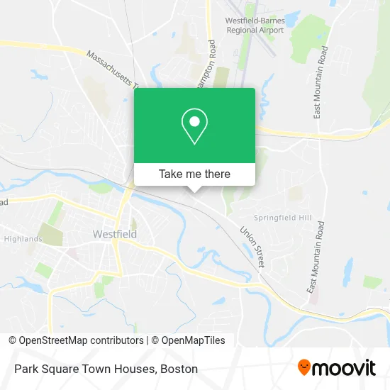 Park Square Town Houses map