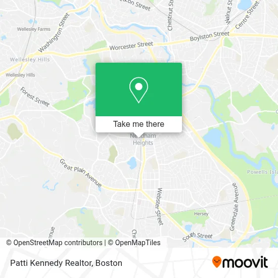 Patti Kennedy Realtor map
