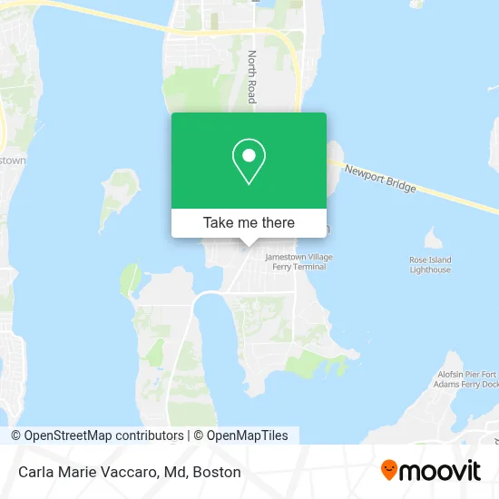 Carla Marie Vaccaro, Md map