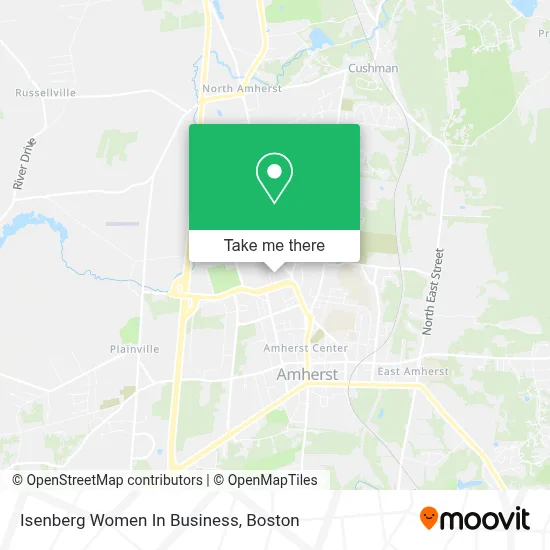 Isenberg Women In Business map