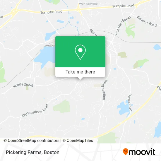 Pickering Farms map