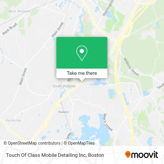 Touch Of Class Mobile Detailing Inc map