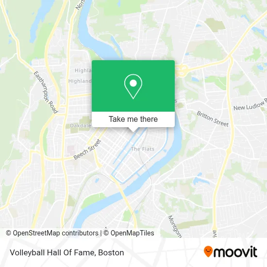 Volleyball Hall Of Fame map